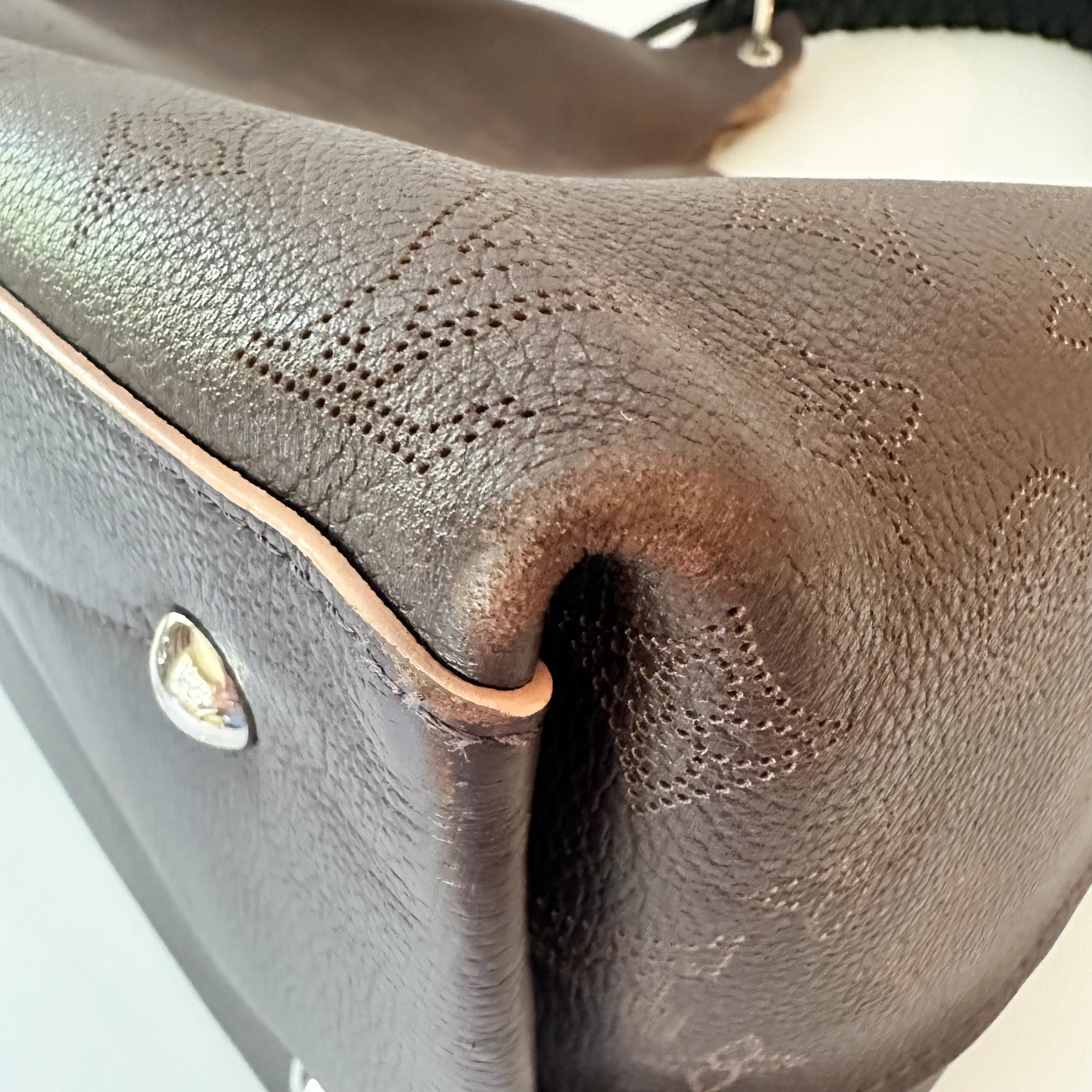 Louis Vuitton Monogram Mahina Carmel Hobo