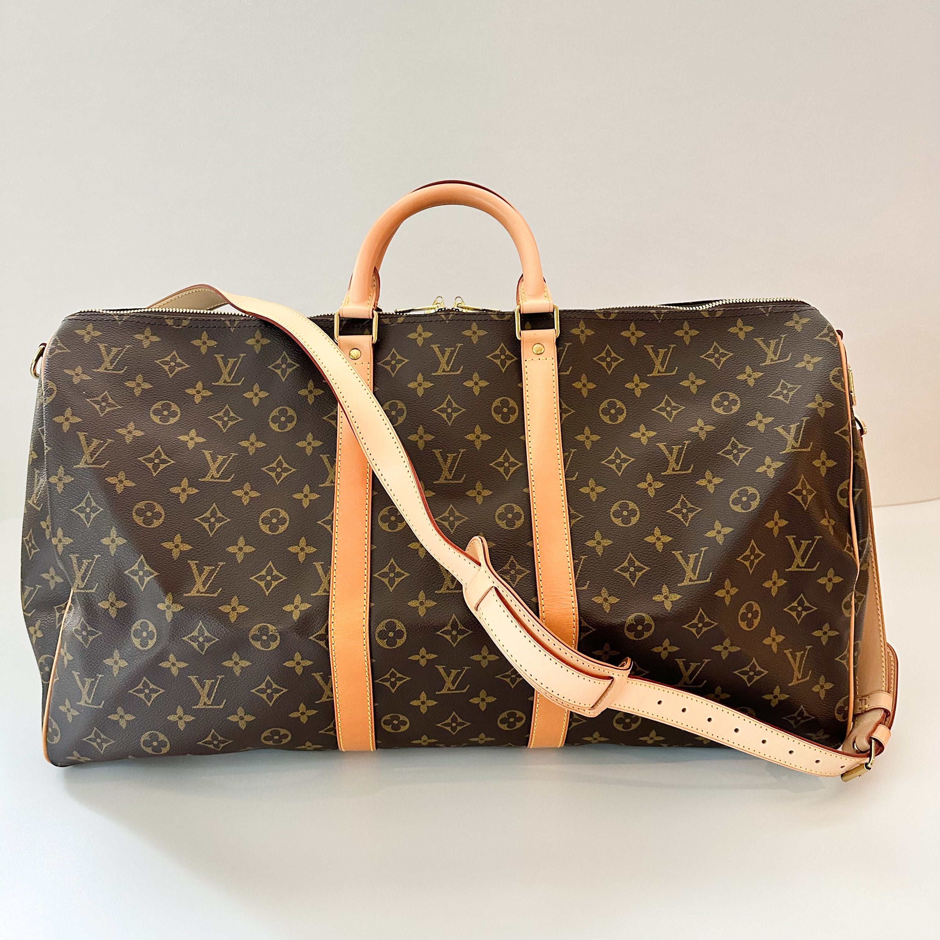 Louis Vuitton Monogram Keepall Bandouliere 55