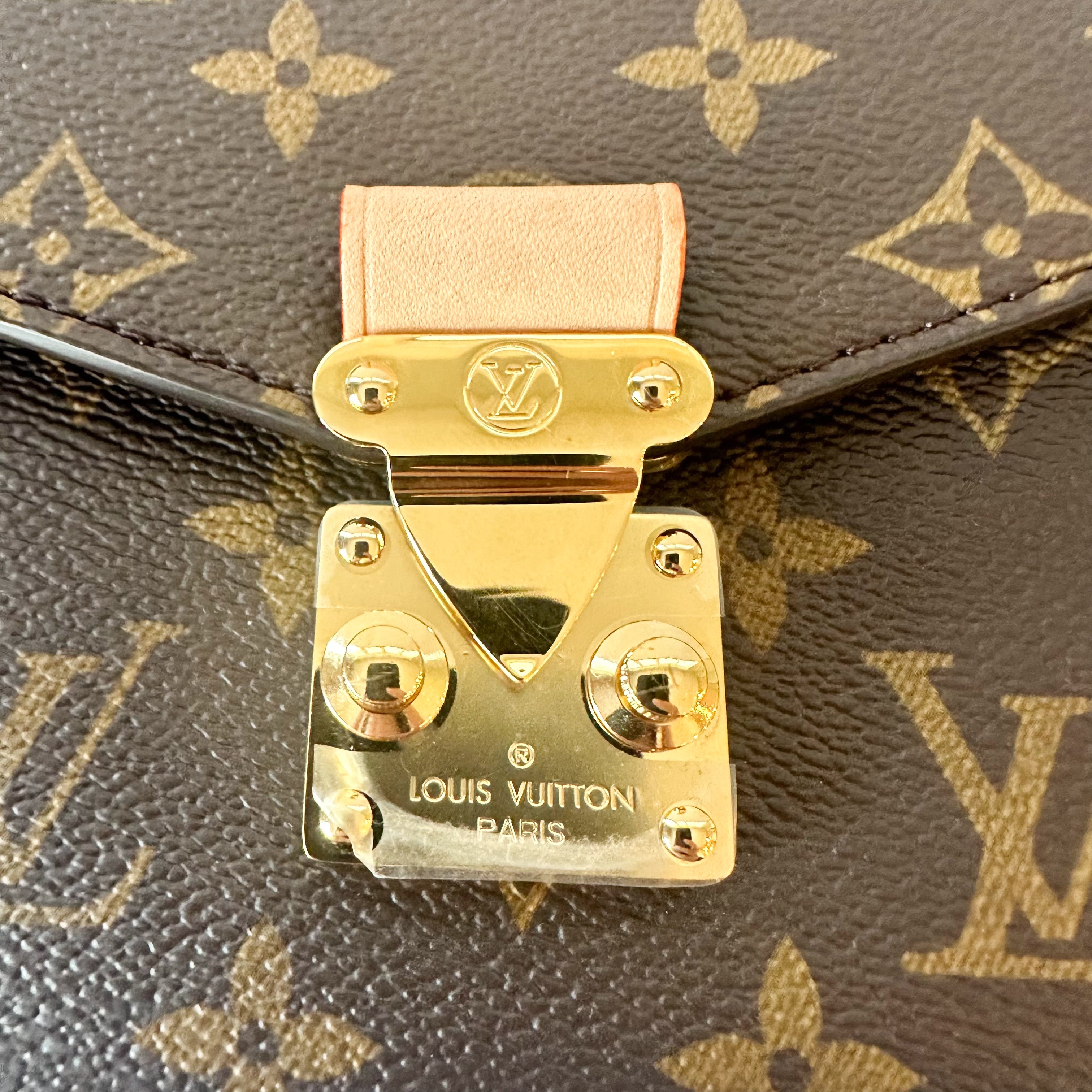 Louis Vuitton Monogram Pochette Metis in East West