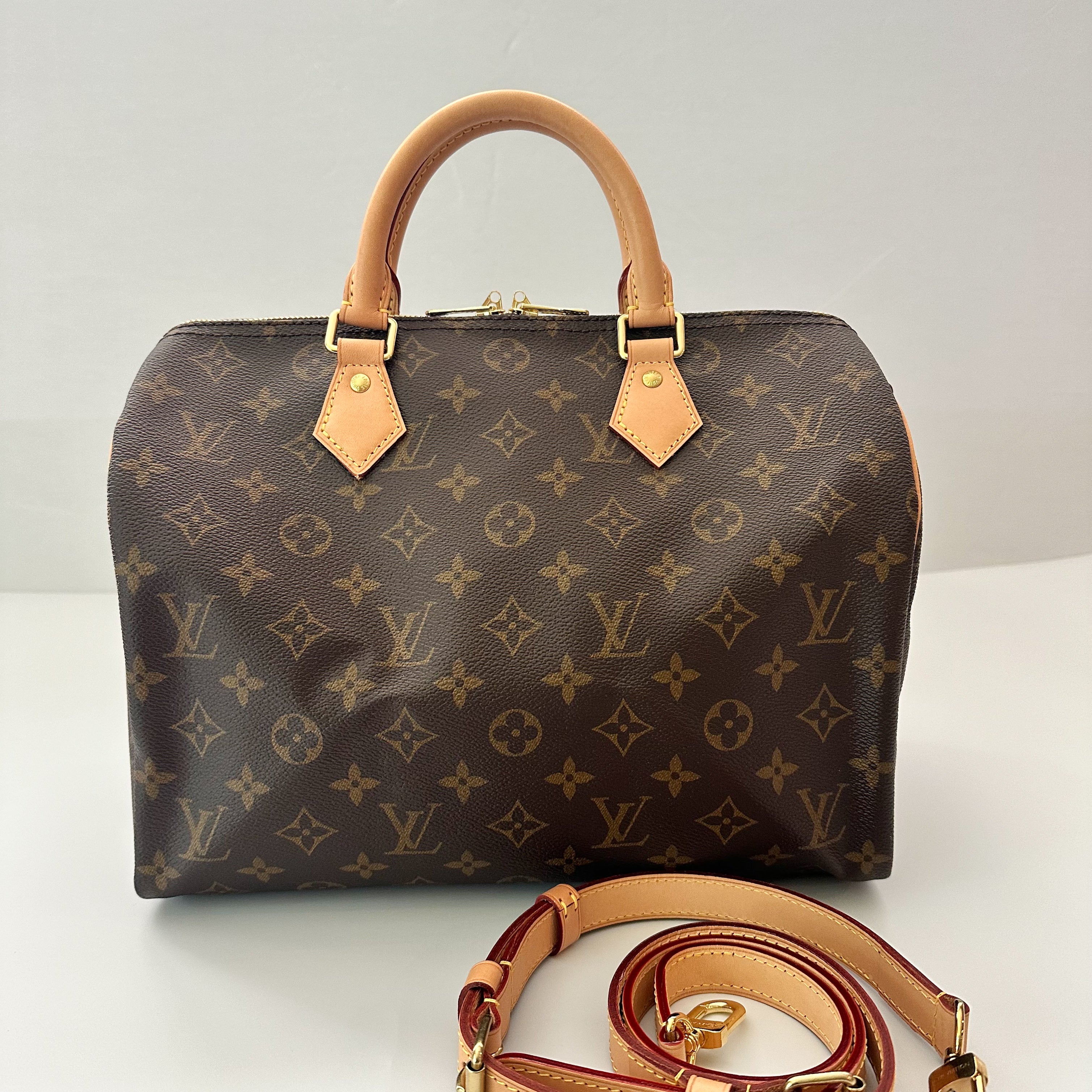 Louis Vuitton Monogram Speedy Bandouliere 30