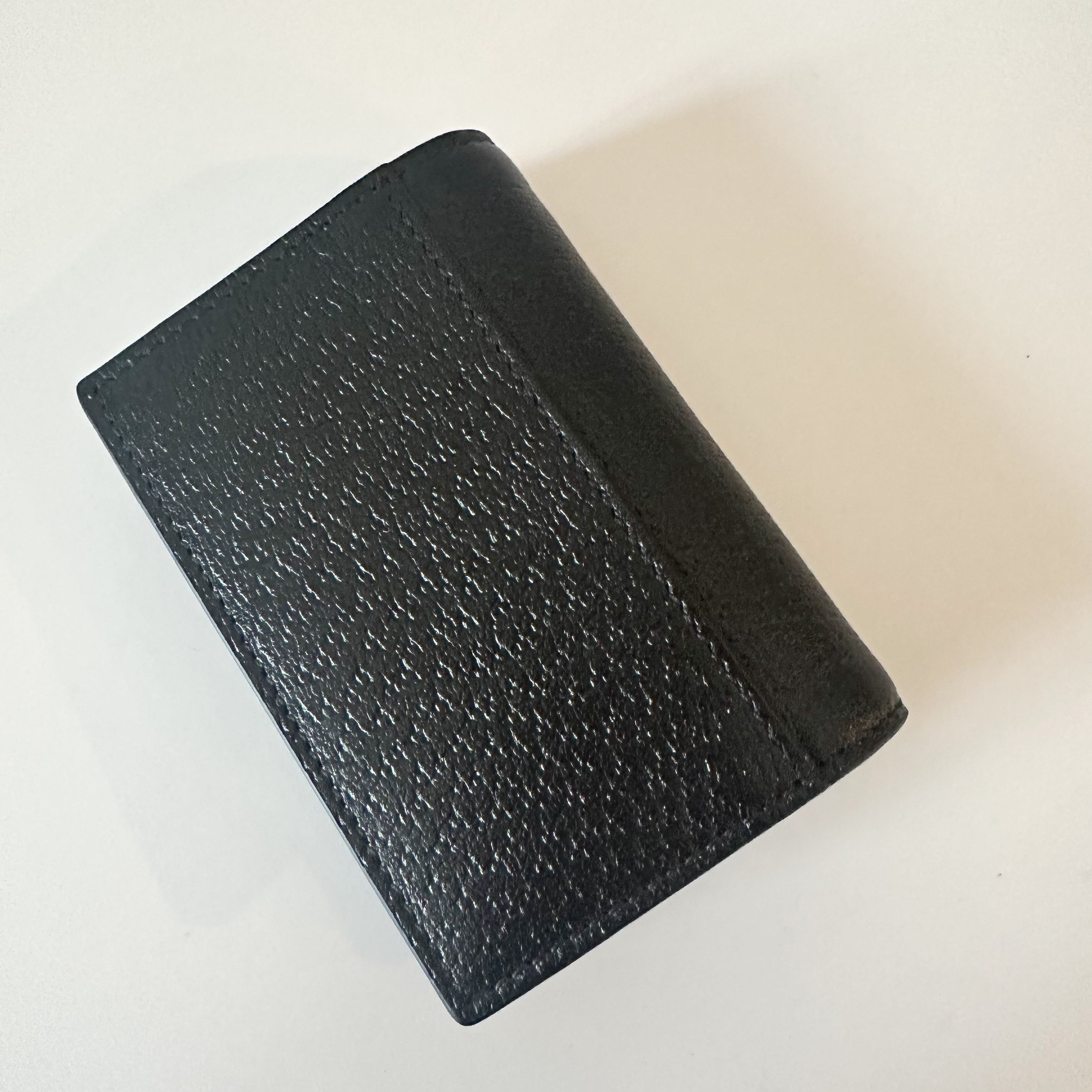 Gucci Black Leather GG Logo Cardholder