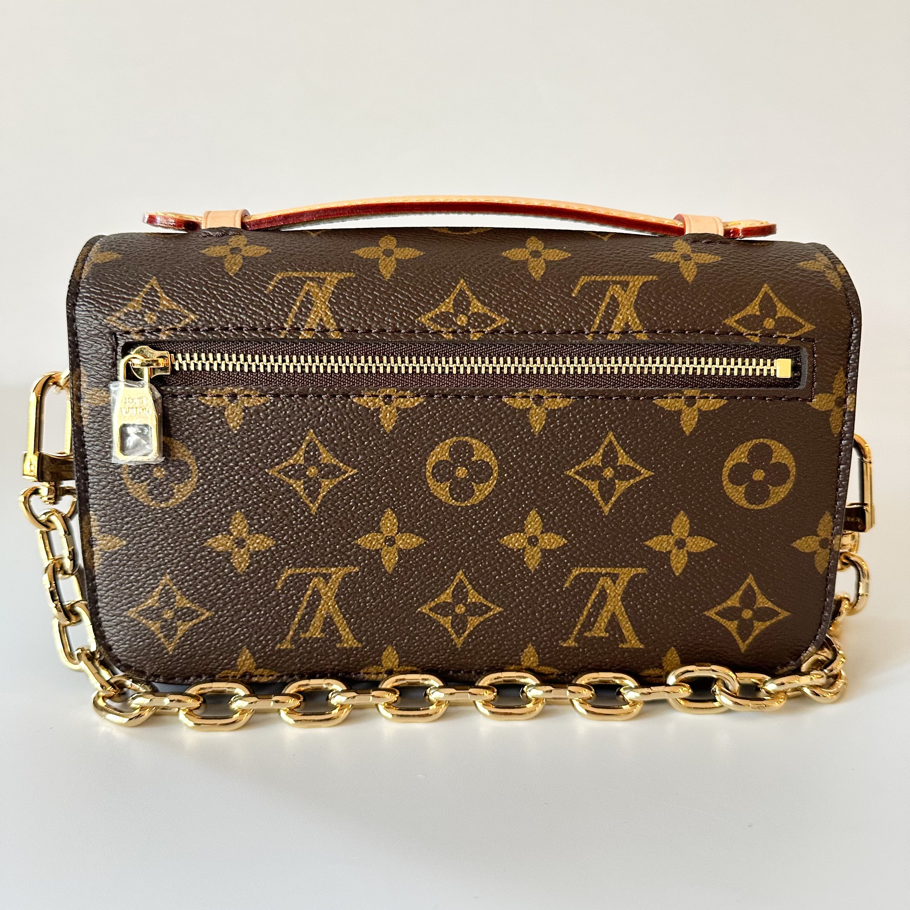 Louis Vuitton Monogram Pochette Metis in East West