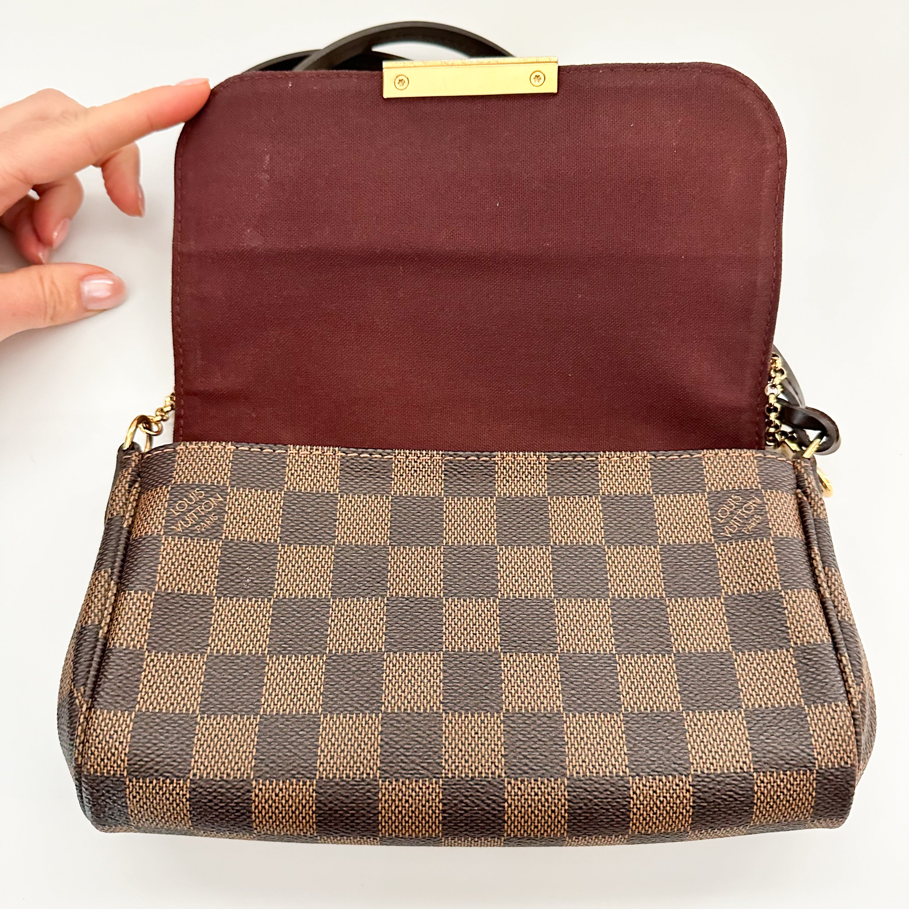 Louis Vuitton Damier Ebene Favorite PM