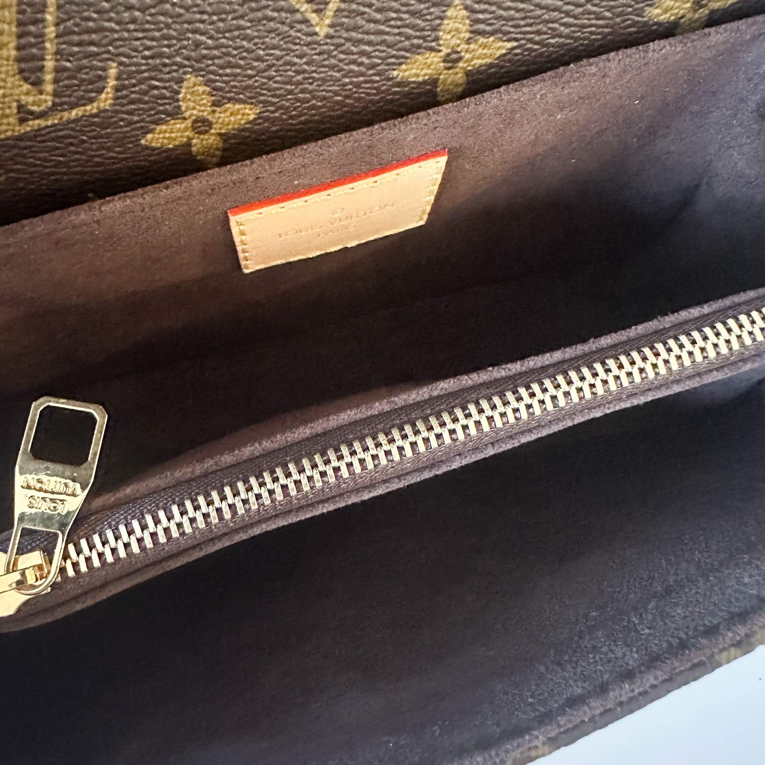 Louis Vuitton Monogram Pochette Metis in East West