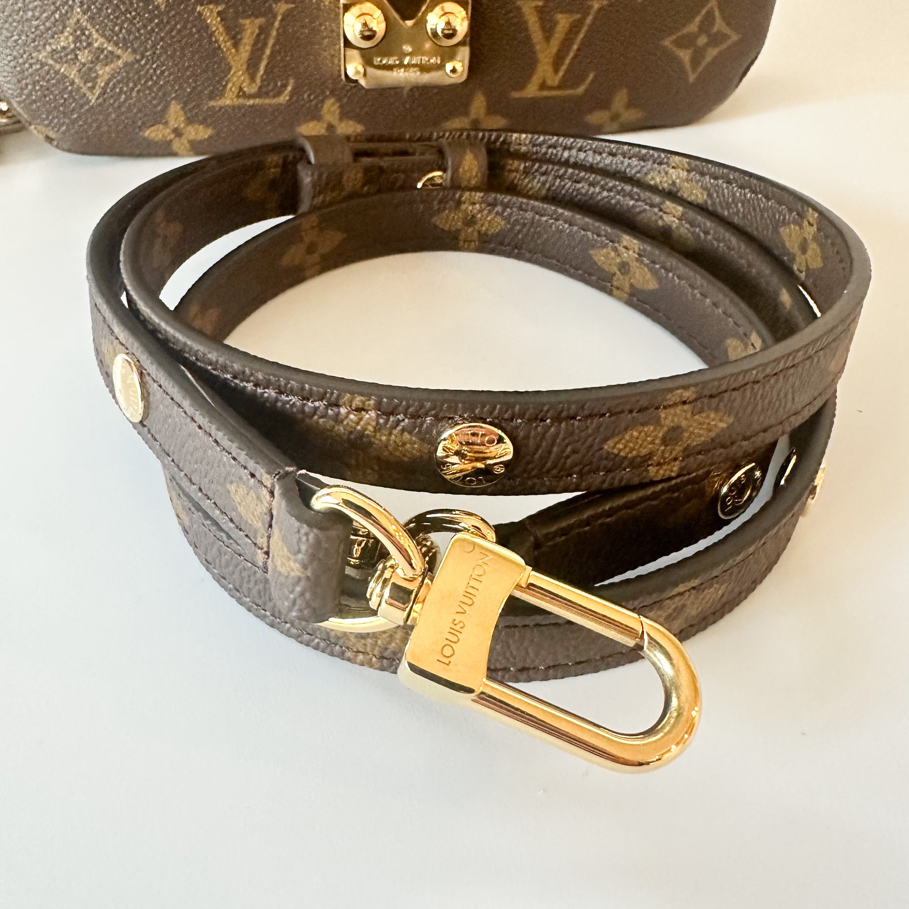 Louis Vuitton Monogram Pochette Metis in East West