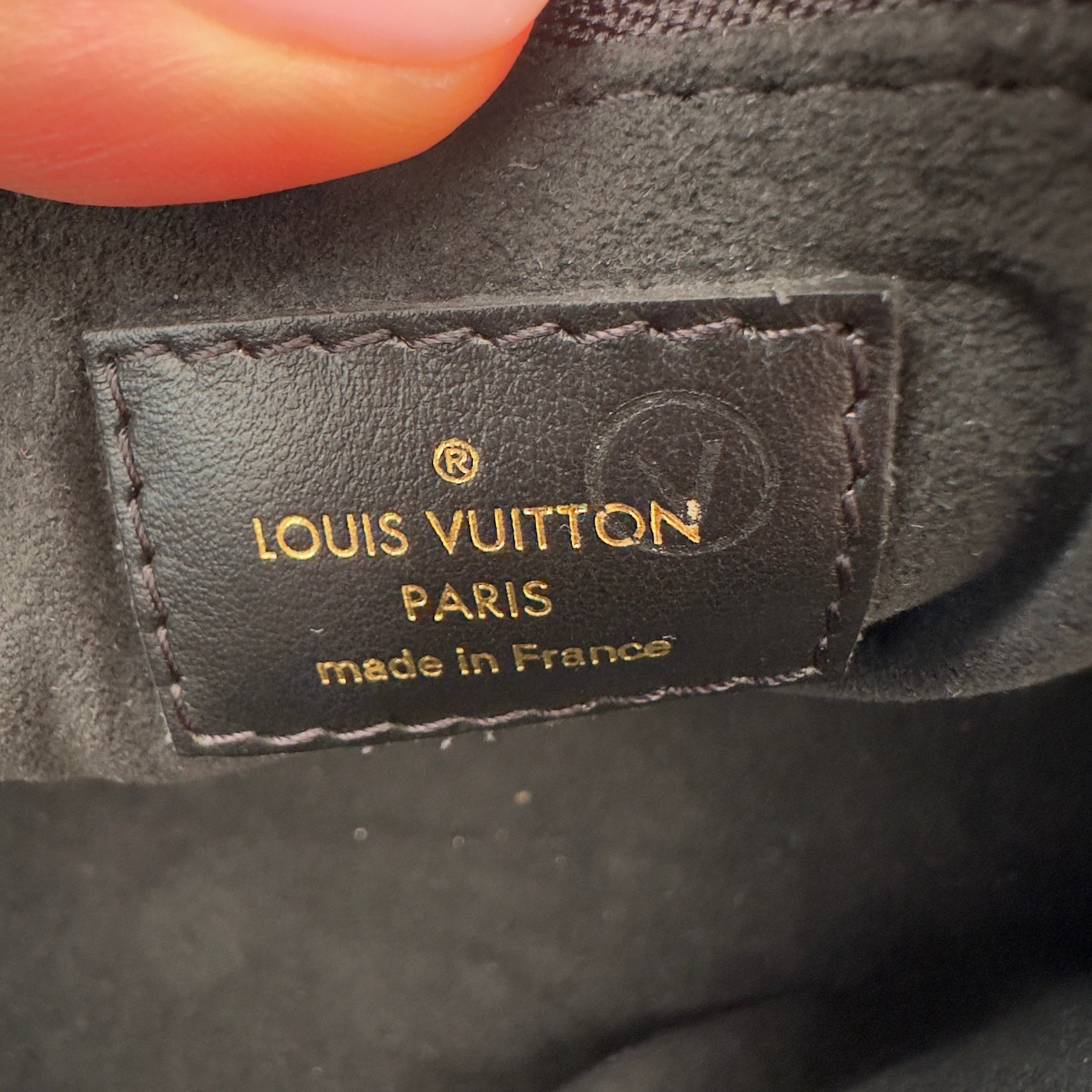 Louis Vuitton Monogram Petite Malle Souple Black