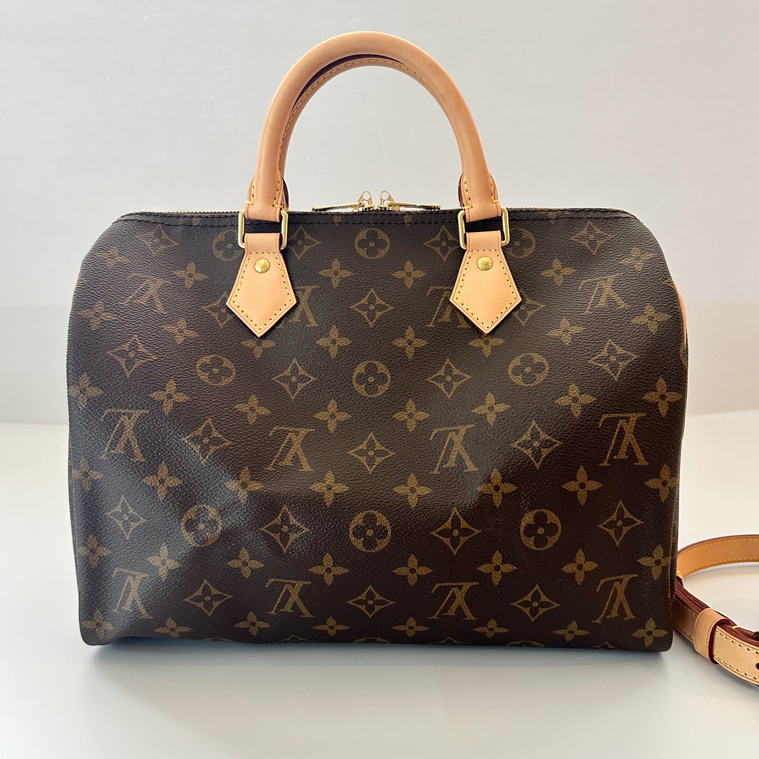 Louis Vuitton Monogram Speedy Bandouliere 30