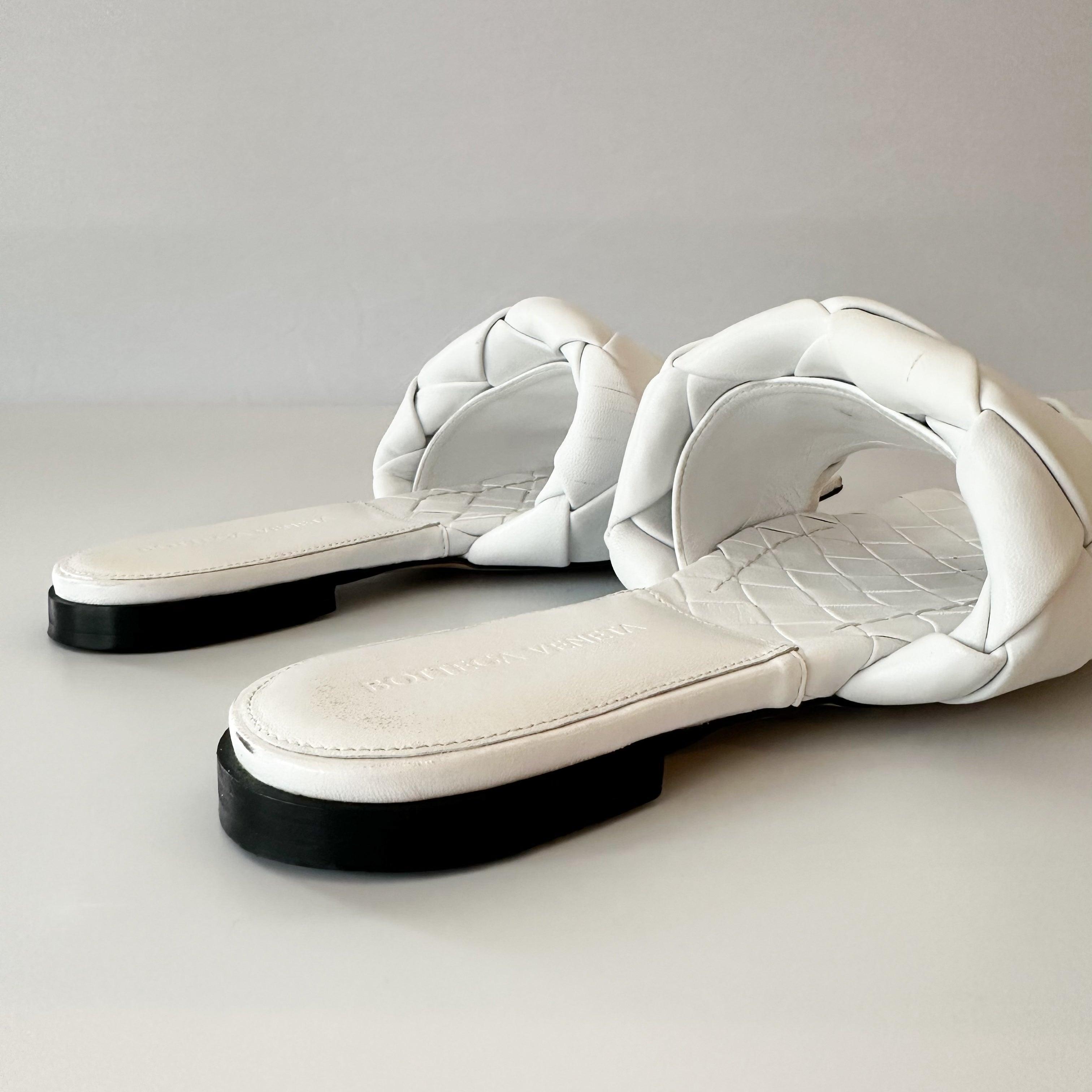 Bottega Veneta Flat Sandals 36.5 - Hiloresale