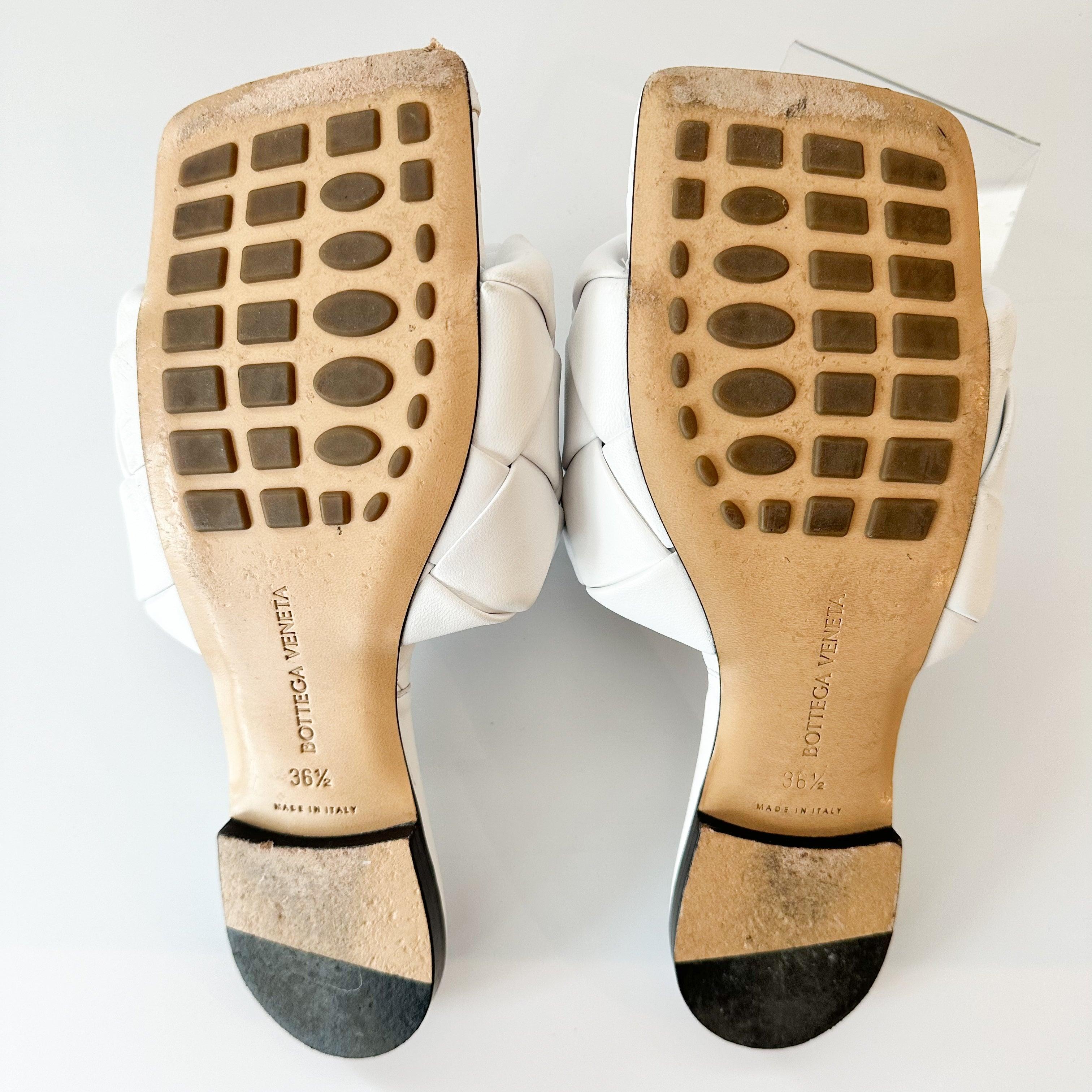 Bottega Veneta Flat Sandals 36.5 - Hiloresale