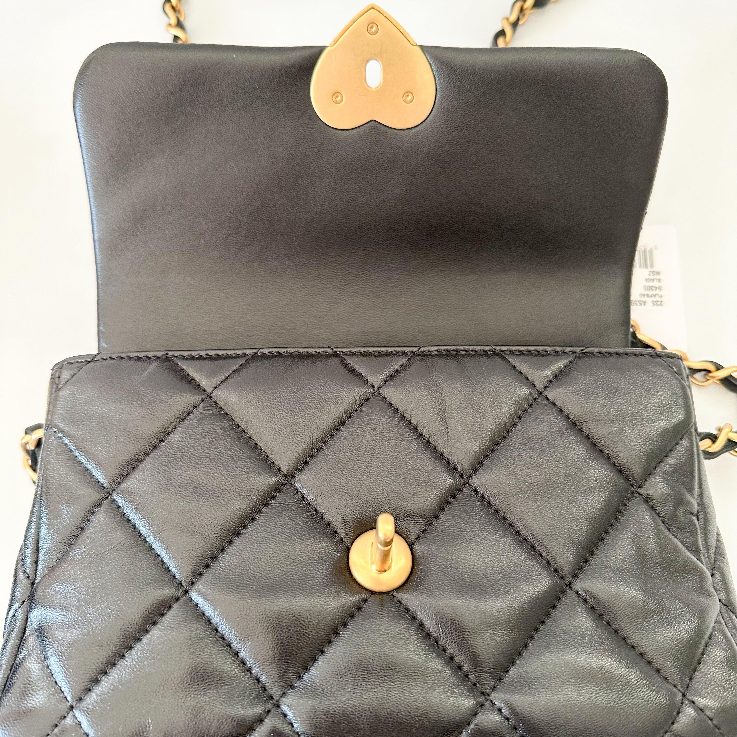 Chanel 23S Small Heart Flap Bag - Hiloresale