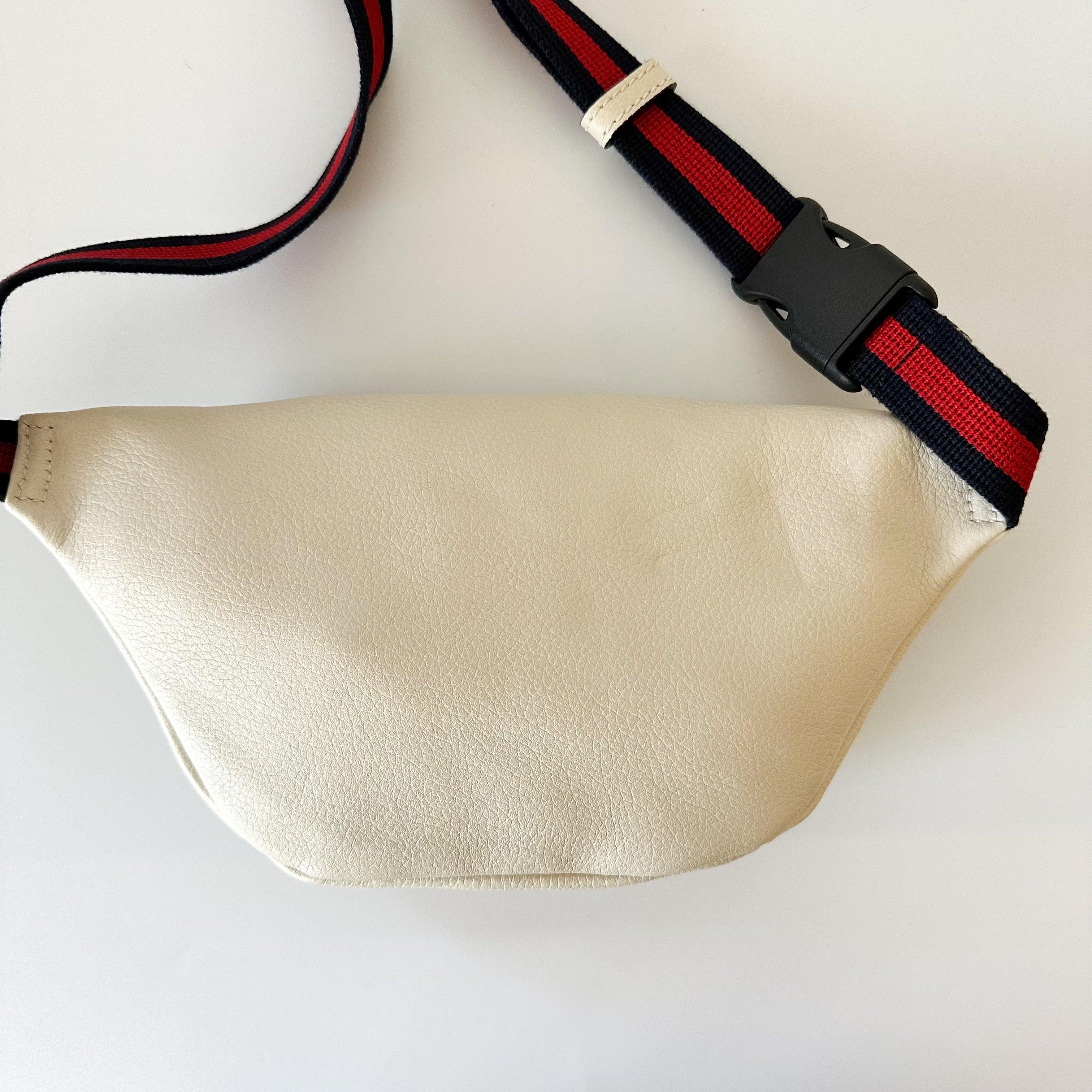 Gucci Small Logo Belt Bag White - Hiloresale